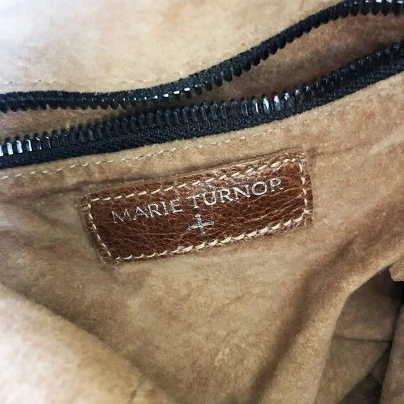 Marie Turnor Neutral Metallic Textured Drawstring Bucket Bag - Picture 7 of 7